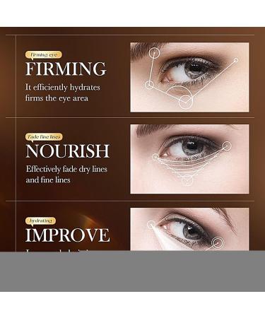 Hydrating Eye Mask | Firming Care 60 Pieces Concealer Solution and Under Eye Bags - Unisex Moisturizing Goose Foot Mitigation Care - Buy Online on GoSupps.com