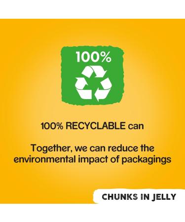 Pedigree with Chicken and Carrots in Jelly Wet Dog Food 24 cans of 400 g - Buy Online on GoSupps.com