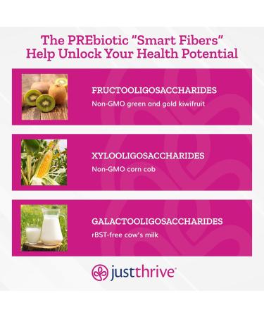 Just Thrive PREbiotic Powder - Digestive and Immune Support Supplement 150 g - Buy Online on GoSupps.com
