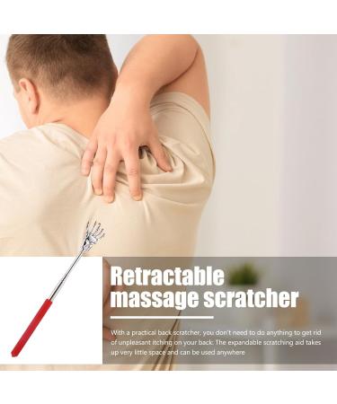 Portable Stainless Steel Back Scratchers - Travel-Friendly Hand-Shaped Tools for Adults & Kids - Buy Online on GoSupps.com