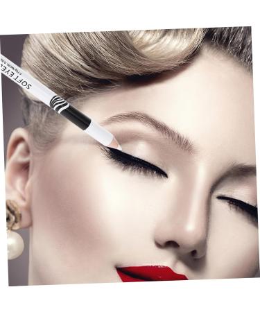 PLAFOPE 70 Pcs Lying Silkworm Eyeliner Makeup Eyeliner Pencils Make up Eyeliner Pen Gel White Wooden Pole - Buy Online on GoSupps.com