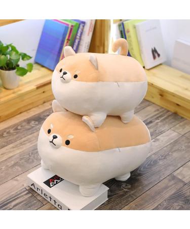 Aliangting 40cm Shiba Inu Plush Pillow - Cute Corgi Dog Toy for Kids - Brown, 15.7 - Buy Online on GoSupps.com
