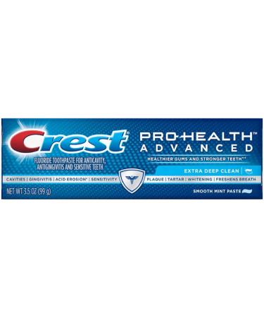 Crest Pro Health Toothpaste Advanced Extra Deep Clean 3.5 oz - International Shipping Available - Buy Online on GoSupps.com