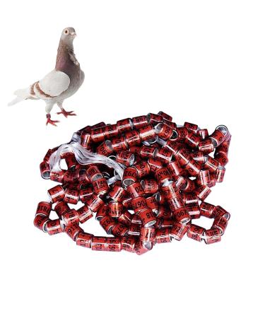50 Multicolored Aluminum Pigeon & Chicken Leg Rings - Bird Identification Foot Rings & Accessories - Buy Online on GoSupps.com