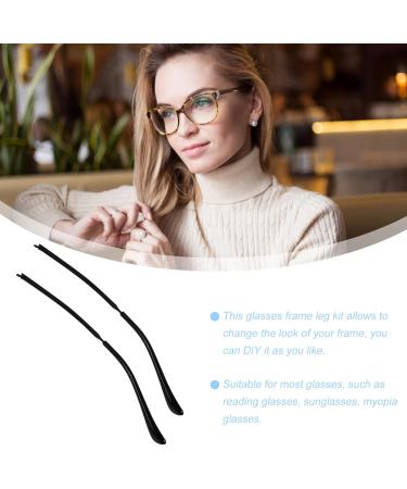 Holibanna Metal Glasses Arms - Stylish Replacement Temples for Sunglasses | Black Repair Accessories - Buy Online on GoSupps.com
