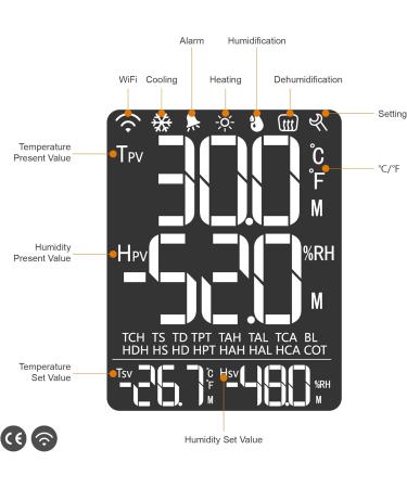 Elitech STC-1000WIFI Thermostat & Moisture Controller | WiFi Temperature Control Socket 220V for Greenhouse & Reptiles - Buy Online on GoSupps.com