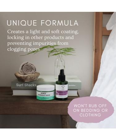 Doppeltree Renew Overnight Facial Mask - Aloe Vera & Hyaluronic Acid - Anti-Aging Hydrating Mask for All Skin Types - San Francisco Formulated - Buy Online on GoSupps.com