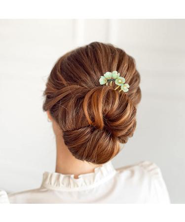LALAFINA 1pc Hairpin Decor Tiara Hair Clip Retro Flower Hair Pin Hair Pins for Buns Updo Hair Accessories Ancient Flower Design Traditional Chinese Flower Hair Stick Hair Sticks - Buy Online on GoSupps.com