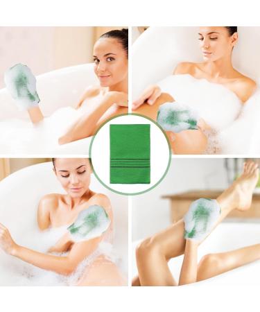 10pcs Korean Exfoliating Washcloths - Italian Towel Mittens for Dead Skin Removal | Viscose Rayon Bath Sponges - Buy Online on GoSupps.com