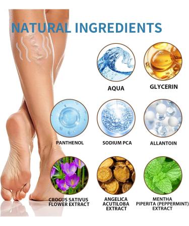 Calf Spray Veins Promoted Blood Circulation Nebulizer 30mlPortable Natural Soothing Vein Protection for Men Women Adults - Buy Online on GoSupps.com