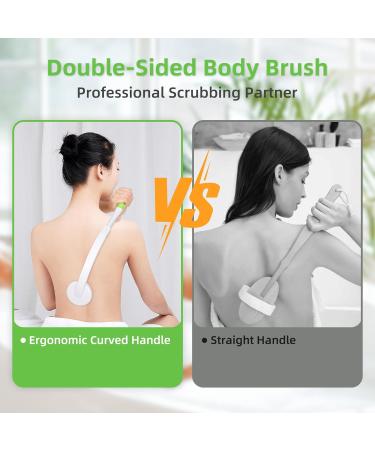 Back Creaming Aid Set - 3 Replaceable Pads | Foldable Back Creamer with Long Handle | Optimal Back Care 2023 - International Shipping Available - Buy Online on GoSupps.com