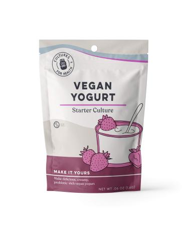 Cultures for Health Vegan Yogurt 4 Packets .06 oz (1.6 g)