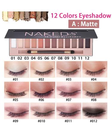 All-in-One Makeup Kit for Women - 12 Colors Eyeshadow Foundation Lipstick Eyeliner & More | Perfect Gift Set for Teens & Women - Buy Online on GoSupps.com