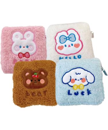 Healifty Period Bag 8 Pcs Napkin Storage Bag - Cute Girly Decor for Menstrual Pad Organization - Buy Online on GoSupps.com