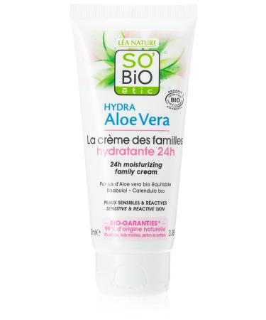 So'Bio Étic Etic Hydra Aloe Vera Cream, 100 ml