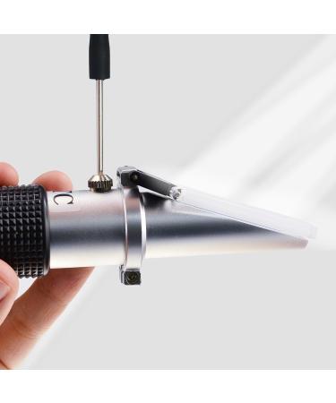 Buy Dual Scale Beer Wort Refractometer with ATC - SG 1.000-1.120 & BRIX 0-32% - International Shipping Available - Buy Online on GoSupps.com