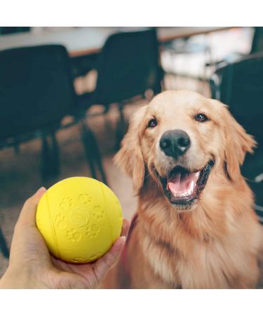 Mekeet Dog Ball Snackball - Non-Toxic Rubber Feed Ball for Dogs | IQ Training Toy - Bite-Proof Treat Dispensing (Red) - Buy Online on GoSupps.com