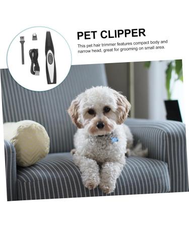 Kisangel Electric Pet Clipper & Grooming Tool - USB Rechargeable Hair Trimmer for Dogs & Cats - Efficient Pet Hair Removal & Paw Shaving - Buy Online on GoSupps.com
