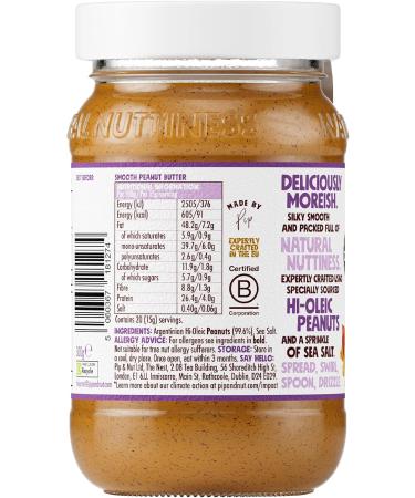 Pip & Nut Smooth Peanut Butter 300g - Buy Online on GoSupps.com