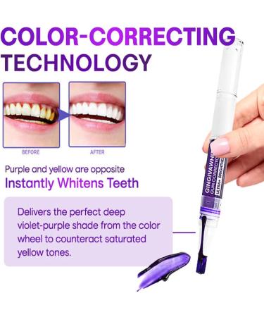 3PCs Liacsy Gingivawhite Gum Corrector & Purple Teeth Whitening Pen for Stain Removal | Enhance Gum Health - Buy Online on GoSupps.com