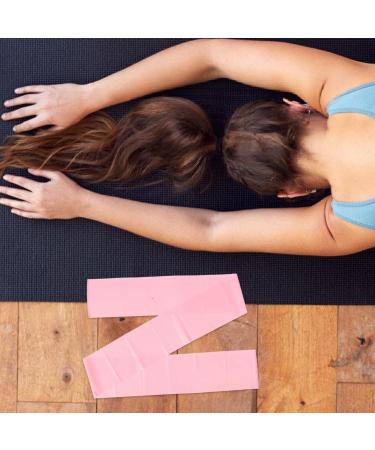 Happyyami Workout Resistance Bands | Elastic Yoga & Pilates Bands for Fitness Stretching & Physical Therapy | Home Gym Strength Training Equipment - Buy Online on GoSupps.com