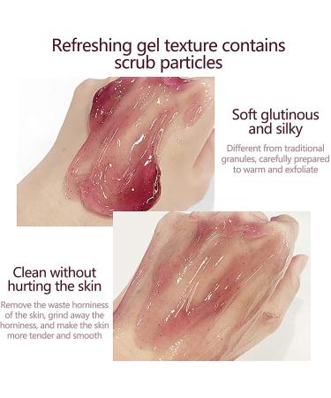 Body Scrub | 2-in-1 Blackberry Bath Scrub for Smoother Skin - Deep Body Scrub with Apricot Seaweed Aloe Grape Seed Oil Vitamin A Vitamin E Panthenol - Buy Online on GoSupps.com