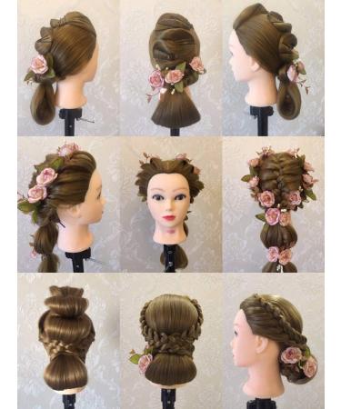 ZHONGJIUYUAN 61 cm Hairdressing Dummy with Clamp - Perfect for Hair Styling Practice | International Shipping Available - Buy Online on GoSupps.com