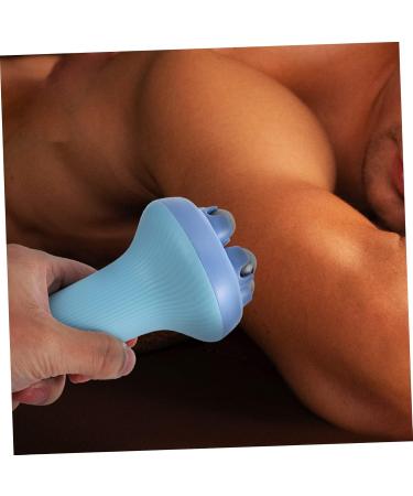 Gleavi 2-in-1 Ice Cream Massage Roller - Manual Muscle & Facial Roller for Yoga & Hair Growth | International Shipping Available - Buy Online on GoSupps.com