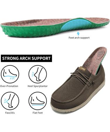 TAZERO Men's Extra Wide 4E(5E) Slip-on Diabetic Shoes - Black 13 XX-Wide - Arch Support, Plantar Fasciitis Loafers for Swollen Feet - Buy Online on GoSupps.com