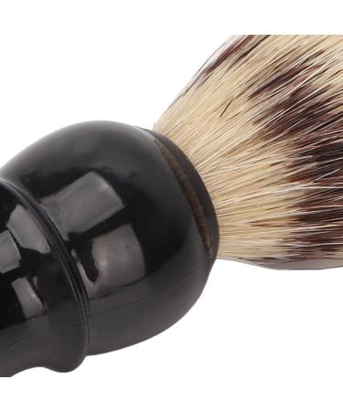 Angrek Men's Beard Foam Brush | Portable Curved Handle Shaving Brush for Perfect Edges - Ideal for Home & Travel - Buy Online on GoSupps.com