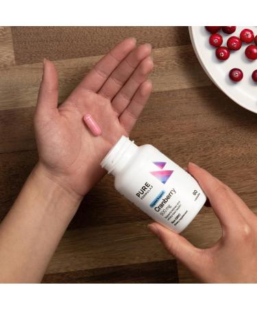 PureFormulas Cranberry 500 mg - Supports Kidney and Urinary Tract Health - Antioxidant Supplement for Immune Protection and Cellular Health - Cranberry Pills for Women & Men - Non-GMO - 60 Capsules 60 Count (Pack of 1) - Buy Online on GoSupps.com