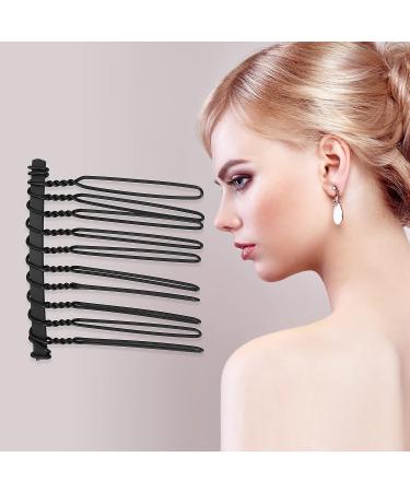 VOCOSTE 12 Pcs No Slip Metal Hair Side Combs Accessories - Black 1.6 - Buy Online on GoSupps.com