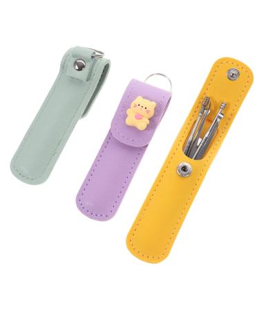 FOYTOKI Portable Ear Cleaning Supplies 6 in 1 Cartoon Earwax Picking Scoop Set
