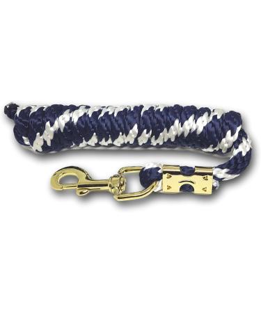 Stylish Blue Lead Rope for Horse Pony Donkey & Goat - Durable Tie Rope in Various Designs | International Shipping Available - Buy Online on GoSupps.com