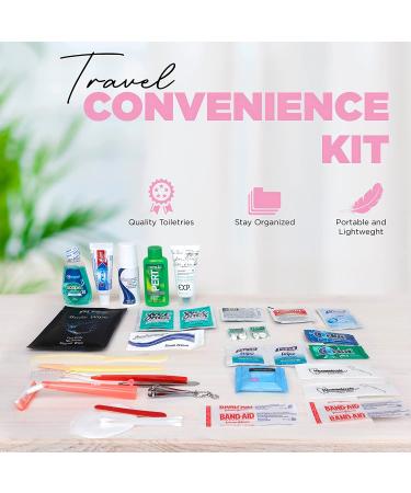 ASOM Toiletry Travel Kit - Hygiene Essentials & TSA Approved Clear Bag Set - Buy Online on GoSupps.com