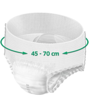 Molicare Premium Mobile Disposable Incontinence Pants for Women & Men | Size XS 6 Drops | 112 Pieces - Discreet & Comfortable - Buy Online on GoSupps.com