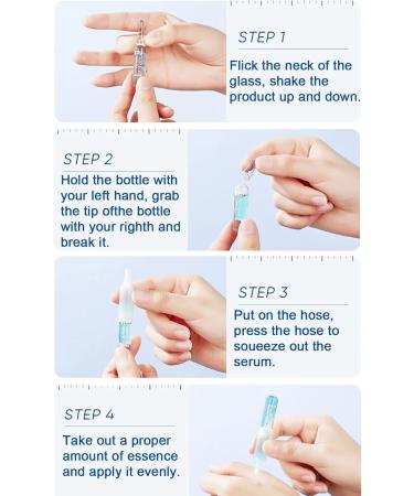 Hyaluronic Acid Concentrated Ampoules For Face Serum Deeply Moisturize Hyaluronic Acid Serum For Face Face Care For A Natural Face Lift Face Serum For Women & Men -7x2ml Ampoules. - Buy Online on GoSupps.com