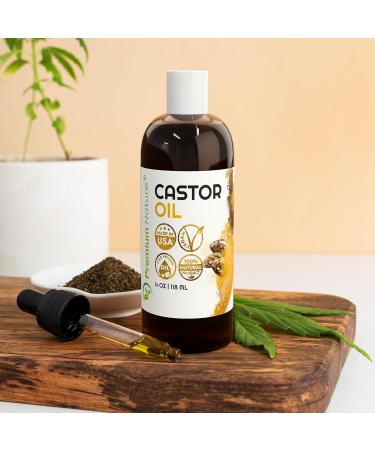 Castor Oil Pure Carrier Oil - Cold Pressed Castor Oil for Essential Oils Mixing Natural Skin Moisturizer Body & Face Eyelash Caster Oil Eyelashes Eyebrows Lash & Hair Growth Serum (4 oz) - Buy Online on GoSupps.com