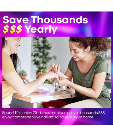 Modelones Neon Gel Nail Polish Set - 6 Vibrant Colors for Summer Manicure - Buy Online on GoSupps.com