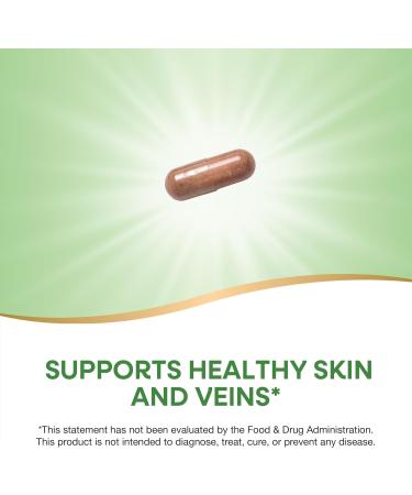 Nature's Way Grape Seed Standardized Extract Supports Healthy Skin and Veins* Antioxidant Support* Non-GMO Project Verified 30 Vegan Capsules (Packaging May Vary) - Buy Online on GoSupps.com