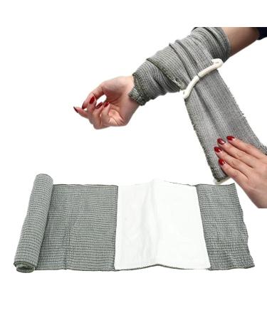 OD Green Emergency Bandage - Disposable Elastic Compression Bandage for Home Work & Outdoor Survival | Ideal First Aid Kit Supply (8 Inch - Buy Online on GoSupps.com