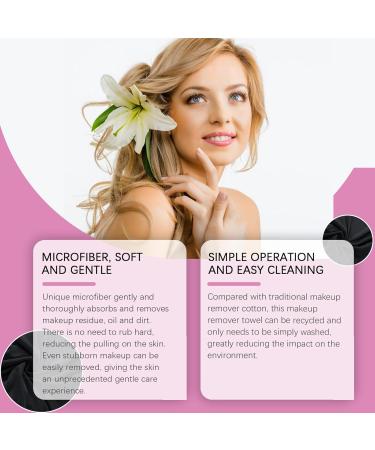 Makeup Cleanser Towel Gentle Face Cleaning Cloths | Portable Makeup Remover Tool Face Wash Cloth for Efficient Cleansing - Buy Online on GoSupps.com