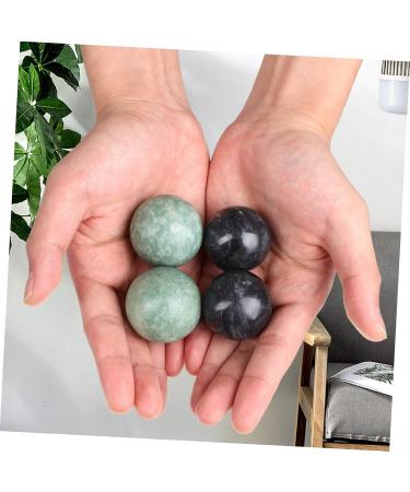 Fomiyes Green Spiky Massage Balls - 6 Sentence Marble Massage Device for Health & Fitness Exercises - Buy Online on GoSupps.com