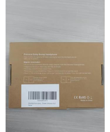 Baby Bump Headphone Pregnancy Belly Speaker - Blue | Mosalogic Pregnancy Gift for Mom to Be - Buy Online on GoSupps.com