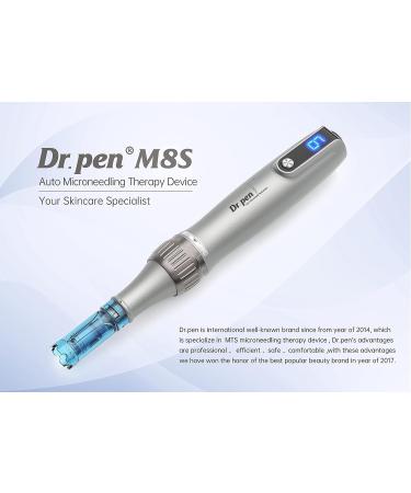 Dr. Pen Ultima M8S Professional Microneedling Pen - 2023 Year Microneedle Dermapen - Skin Pen for Face & Body - 6 Cartridges (12pin, 18pin, 36pin) - Buy Online on GoSupps.com
