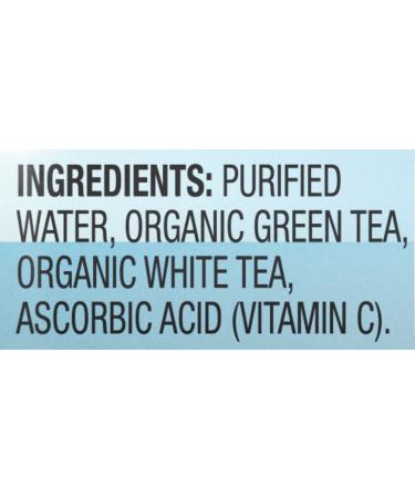 Organic Unsweetened Green & White Tea - 12 Pack, 0 Calories, Sugar Free - 16.9 Oz Bottles - Buy Online on GoSupps.com