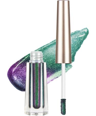Multichrome Chameleon Liquid Eyeshadow | Chameleon Multichrome Makeup | Long Lasting High Pigment MultiChrome Eyeshadow Glitter for Girls Pochy 103 - Buy Online on GoSupps.com