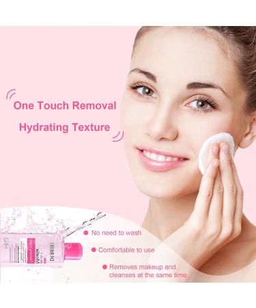 Micellar Cleansing Water 100ml All-In-1 No Rinse Micellar Water For Face Lips & Eyes Hypoallergenic Cleanse & Moisturizing Cleansing Water Remove Waterproof Makeup For All Skin Types - Buy Online on GoSupps.com