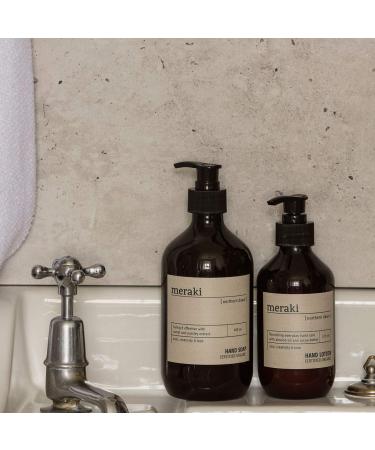 Meraki Northern Dawn Hand Soap Liquid (490 ml) | Certified Organic | Bio-Mango & Aloe Vera | Scandinavian Design Soap Refill Bags - Buy Online on GoSupps.com