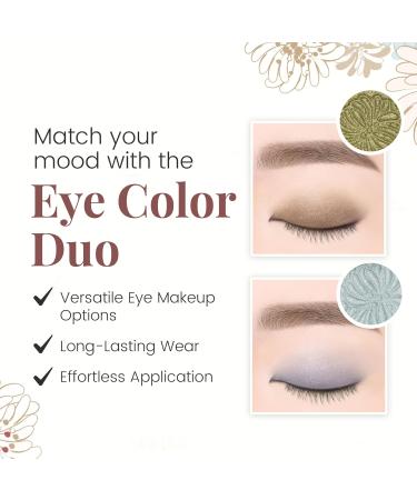 Paul & Joe Eyeshadow Duo 07 Marsh Bird | Khaki Brown & Blue Gray | Refill Only for Custom Eyeshadow Palette | Shop Internationally - Buy Online on GoSupps.com